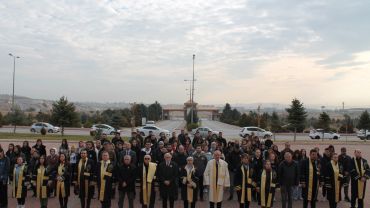 Üniversitemizde Atatürk’ü Anma Töreni Düzenlendi
