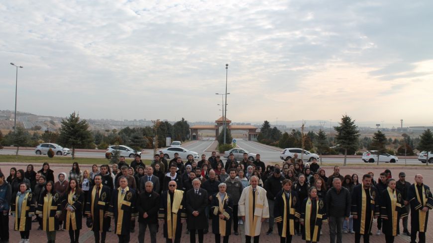 Üniversitemizde Atatürk’ü Anma Töreni Düzenlendi