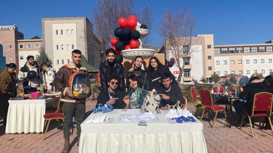 NNYÜ Güzel Sanatlar Kulübü'nün tanıtım etkinliği gerçekleştirildi.